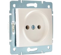 Розетка Lezard KARINA б/ з ПБТ жемчужно-белый перламутр 707-3088-121В