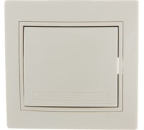 Выключатель LEZARD MIRA крем со вставкой 701-0303-100