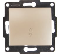 Проходной выключатель LEZARD KARINA жемчужно-белый перламутр 707-3088-105