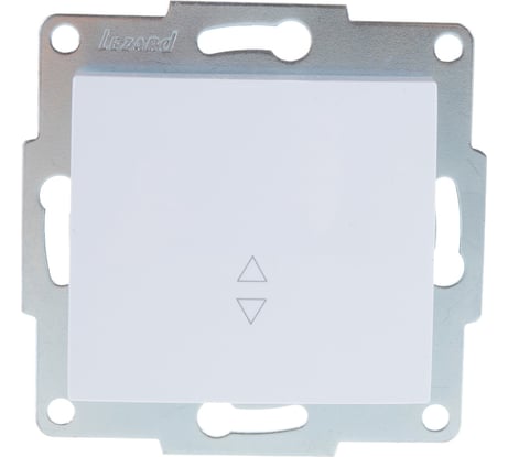 Проходной выключатель LEZARD KARINA белый 707-0288-105