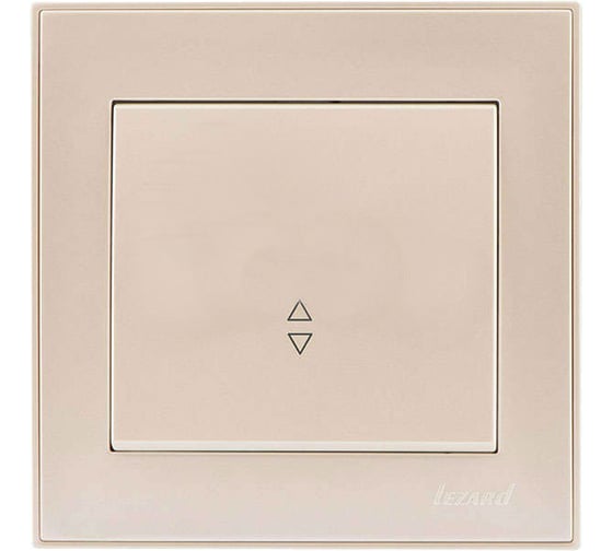 Проходной выключатель LEZARD RAIN крем 703-0303-105 1