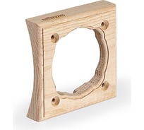 Одиночная накладка на бревно и блокхаус NABREVNO Встраиваемые Kopos. диаметр300 мм, ясень VK1-300