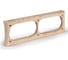 Четверная накладка между бревен NABREVNO Встраиваемые Kopos. диаметр220 мм, ясень VK4-220 1