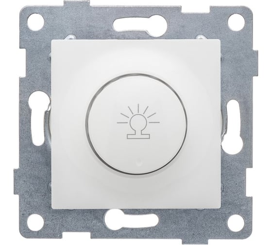 Диммер GUSI ELECTRIC Ugra 500 W, СУ, белый С11Д6-001 1