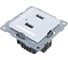 Розетка USB GUSI ELECTRIC Ugra двойная, СУ, белая С11USB2-001 5