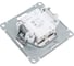 Выключатель жалюзи Systeme Electric Atlasdesign алюминий 2-клавишный, 10а, механизм ATN000319 4