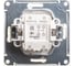1-клавишный выключатель Systeme Electric Wessen 59 матовый хром 2-полюсный, 10ах VS210-152-5-86 2