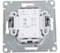 1-клавишный выключатель Systeme Electric Atlasdesign шампань 2-полюсный, 10а, механизм ATN000521 3