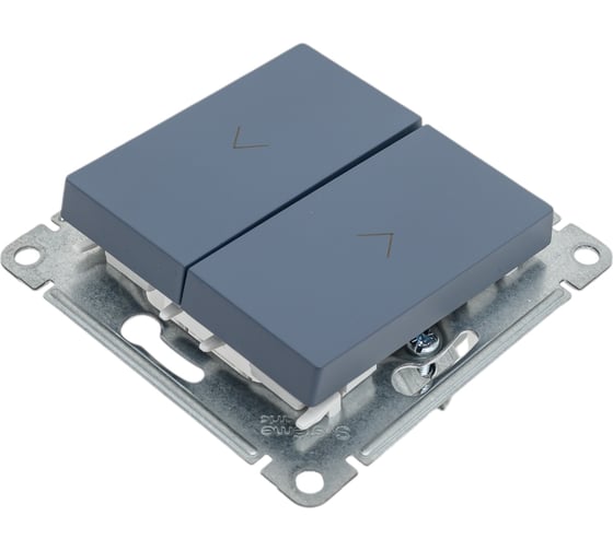 Выключатель жалюзи Systeme Electric Atlasdesign грифель 2-кл. 10а, механизм ATN000719