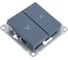 Выключатель жалюзи Systeme Electric Atlasdesign грифель 2-кл. 10а, механизм ATN000719 4