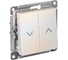 Выключатель жалюзи Systeme Electric Atlasdesign жемчуг 2-кл. 10а, механизм ATN000419 1
