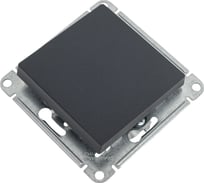 Выключатель Systeme Electric Atlasdesign базальт с самовозвратом, сх.1, 10ах, механизм ATN001415