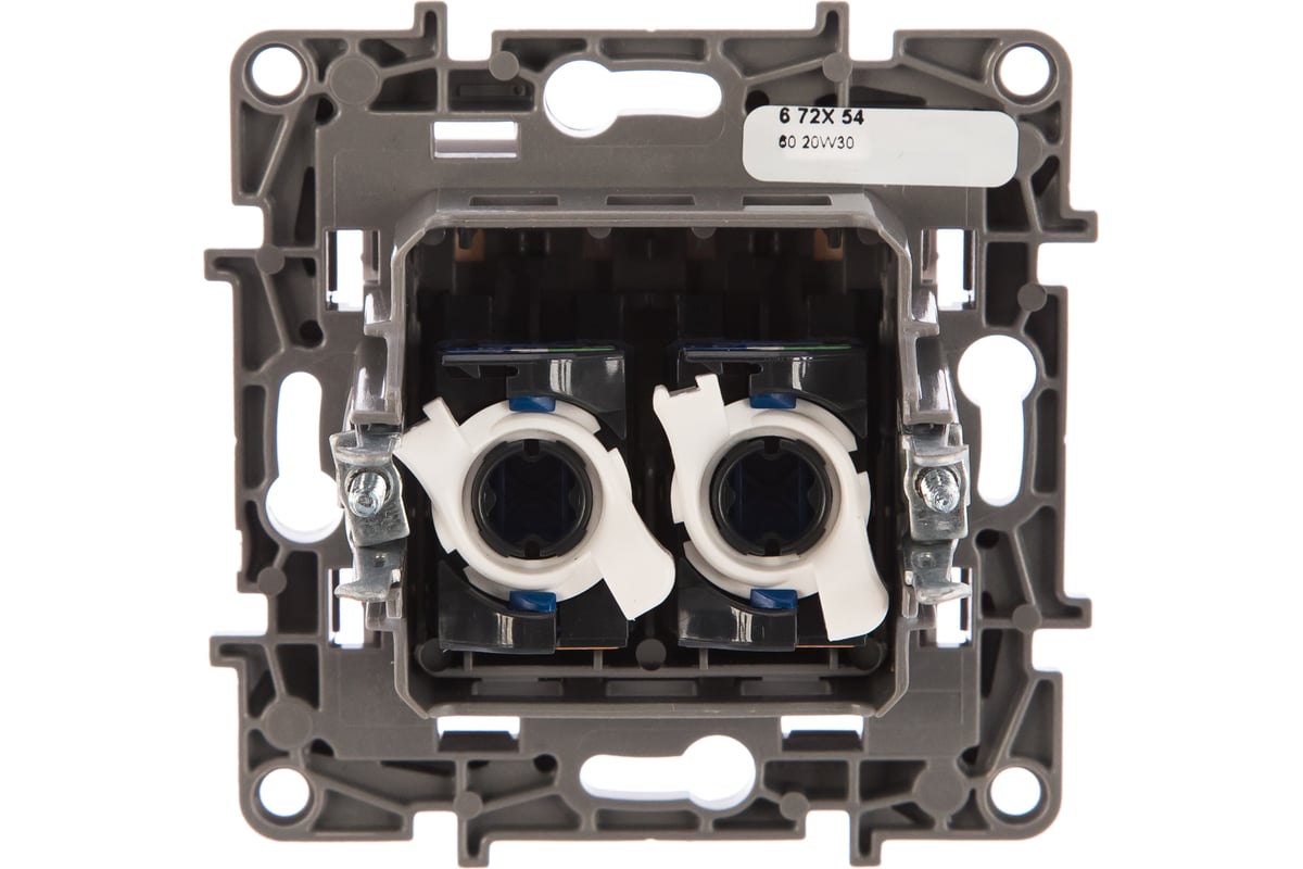 Розетка Legrand компьютерная двойная RJ45 категория 6 UTP Legrand Etika ...