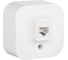 Розетка Legrand телефонная RJ11 Legrand Quteo IP20 накладной монтаж белый 782214 1