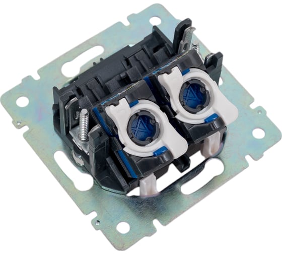 Розетка Legrand компьютерная двойная RJ45 категория 6 UTP Legrand Valena с захватами белый 774247