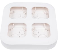 Установочный блок Legrand 4 поста Legrand Quteo IP20 накладной монтаж белый 782294
