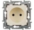 Розетка Legrand без заземления Legrand Etika со шторками 16А 250В винтовые зажимы слоновая кость 672334 2