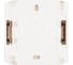 Переключатель Legrand двухклавишный Legrand Quteo IP44 10A 250В винтовые зажимы накладной монтаж белый 782301 3