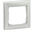 Рамка Legrand DIY Valena 1-ая, алюминий 694330 1