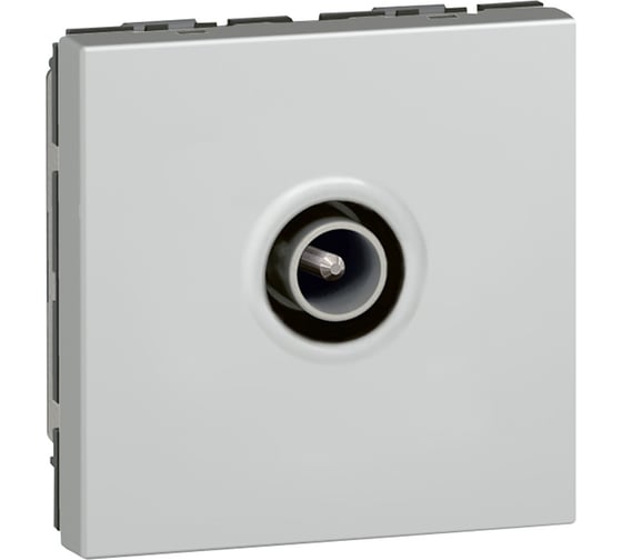 Штекер TV Legrand Mosaic диаметр 9,52 мм, алюминий 079292