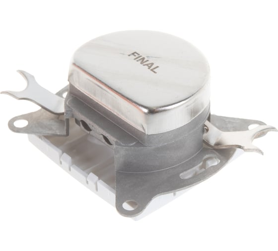 Механизм TV+ SAT розетки GUSI ELECTRIC Bravo, оконечной, СУ, белый С10TS1-001