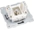 Механизм антенной розетки GUSI ELECTRIC Bravo одинарной, СУ, графит С10А1-010 3