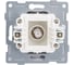 Механизм антенной розетки GUSI ELECTRIC Bravo одинарной, СУ, графит С10А1-010 4