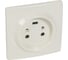 Встраиваемая силовая розетка Legrand 2К+З 20А 055452 1