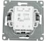 2-клавишный переключатель Systeme Electric Atlasdesign базальт сх.6/2, 10ах, механизм ATN001465 3