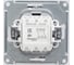 2-клавишный переключатель Systeme Electric Wessen 59 черный бархат 10ах VS610-256-6-86 2