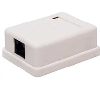 Настенная компьютерная розетка Filum 5e кат, 1 х rj-45/8p8c, 110/krone FL-NA-SOCKET5E-1