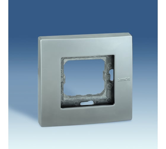 Универсальная рамка Simon, 1 пост, суппорт 1шт, 100х100мм, IP44, IK09, Scudo, Top Im 2705610-033