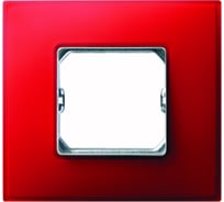 Декоративная рамка Simon 1 пост, +суппорт, S27 Neos, Матовый, рубиновый 27771-66