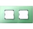 Декоративная рамка Simon 2 поста, +суппорт, S27 Neos, Матовый, изумрудный 27772-62 1