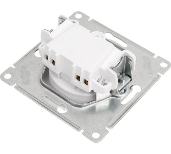 Механизм розетки Systeme Electric Atlasdesign лотос без заземления без шторок, 16а, ATN001341