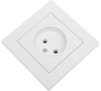 Розетка в сборе Systeme Electric Atlasdesign лотос без заземления, 16а, ATN001340