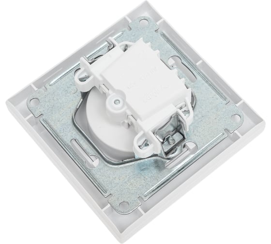 Розетка в сборе Systeme Electric Atlasdesign лотос без заземления, 16а, ATN001340