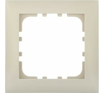 1-постовая рамка LK Studio бежевый 864101-1