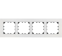 4-постовая рамка LK Studio из натурального анодированного алюминия 864423-1