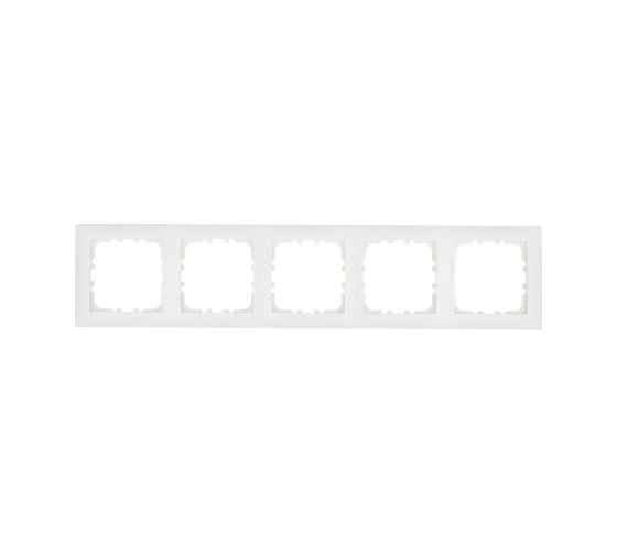 5-постовая рамка LK Studio белый 864504-1 1