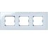 Декоративная рамка Simon 3 поста, +суппорт, S27 Neos, Глянец, голубой 27773-33 1