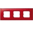 Декоративная рамка Simon 3 поста, +суппорт, S27 Neos, Матовый, рубиновый 27773-66 1