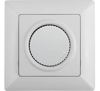 Поворотный светорегулятор Intro 440101 600Вт 230В, СУ, Solo, белый Б0043396