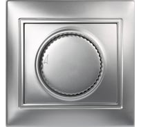 Светорегулятор Smartbuy (диммер) 600W 220В серебро Венера SBE-01s-2.5-D-0