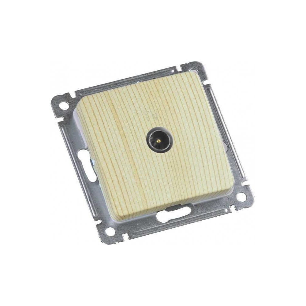 Механизм телевизионной оконечной розетки HEGEL сосна РСТВ-401-02 ...