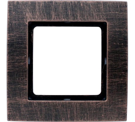 Рамка duwi на 1 пост серия Palazzo Vintage, медь патина 26545 0