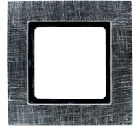 Рамка duwi на 1 пост серия Palazzo Vintage, серебро патина 26564 1