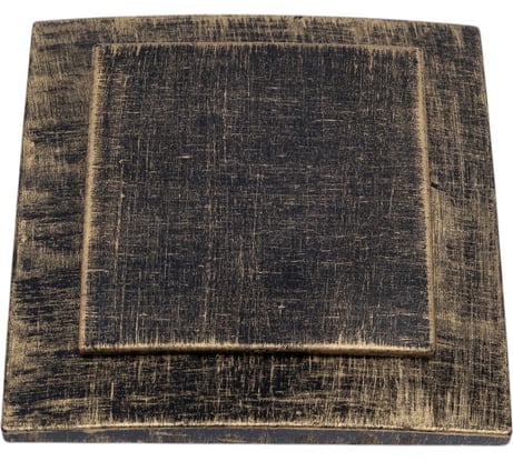 Выключатель duwi с/п 1-кл серия Palazzo Vintage, золото патина 26524 5