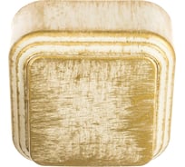 Выключатель duwi о/п 1-кл серия Palazzo Vintage, белое золото патина 26434 7