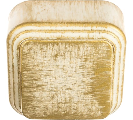 Выключатель duwi о/п 1-кл серия Palazzo Vintage, белое золото патина 26434 7